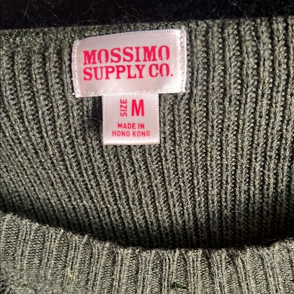 Green Cable Knit Sweater - Picture 2 of 2